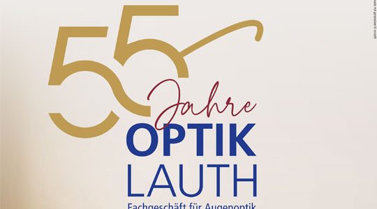 Jubiläums-Bonus auf Ihre neue Brille!